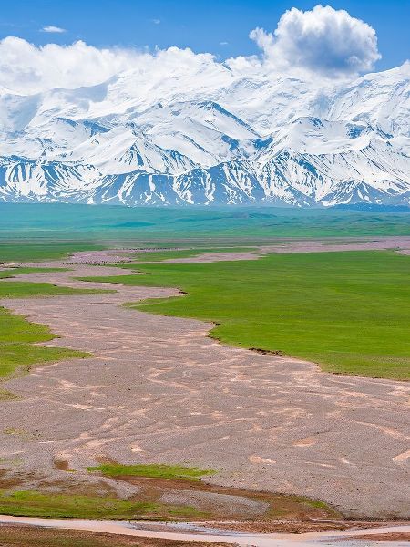 Alay Valley and the Trans-Alay Range in the Pamir Mountains
